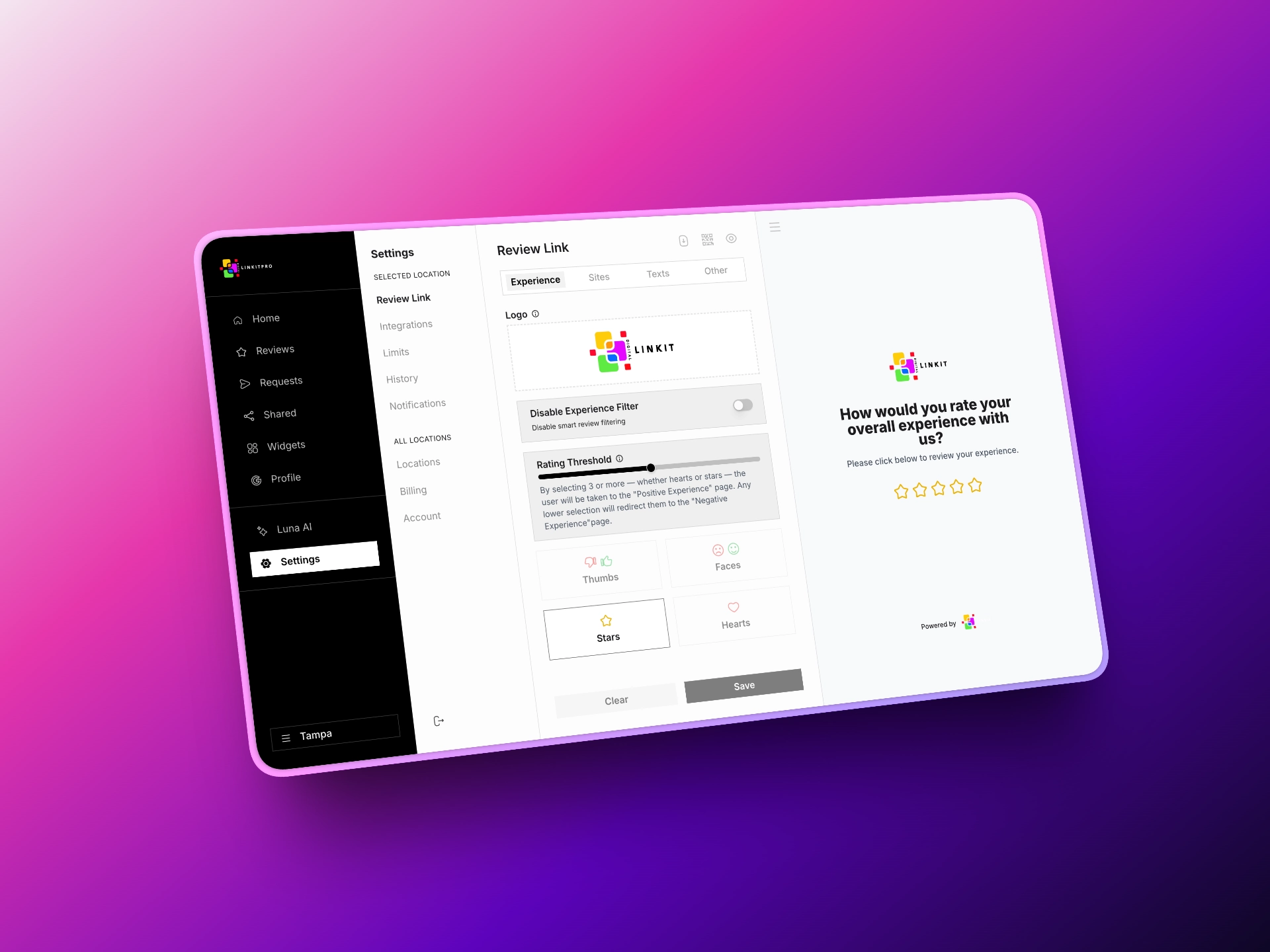 LinkitPro Review Link Request